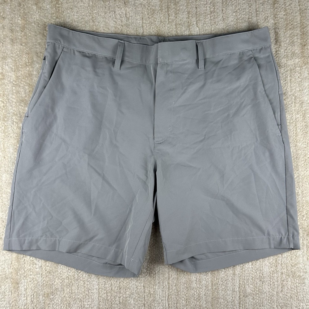 Fabletics Shorts Mens XL Gray The Fundamental Athletic 7" Inseam